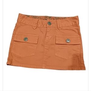 Y2k 200s Ozoc  Orange Shirt Size S